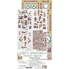 Craft O'Clock Kivágóív Robots Adventures / Extras to cut mirror printMixed Media (1 csomag)