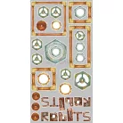 Craft O'Clock Kivágóív Robots Adventures / Extras to cut mirror printMixed Media (1 csomag)