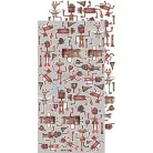 Kivágóív , Robots Adventures Extras to cut mirror print/ Craft O'Clock Mixed Media (1 csomag)