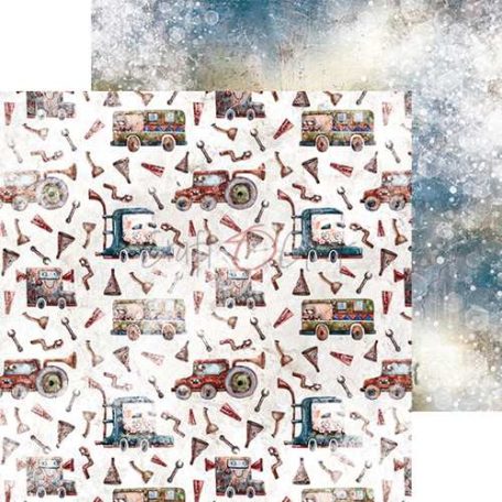 Papírkészlet 8" (20 cm), Robots Adventures / Craft O'Clock Paper Collection Set (1 csomag)