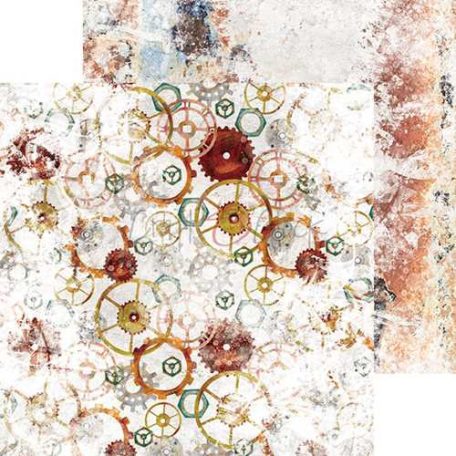 Papírkészlet 8" (20 cm), Robots Adventures / Craft O'Clock Paper Collection Set (1 csomag)