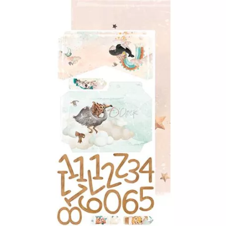 Junk Journal Set , My Sweet Treasure / Craft O'Clock Mixed Media (1 csomag)