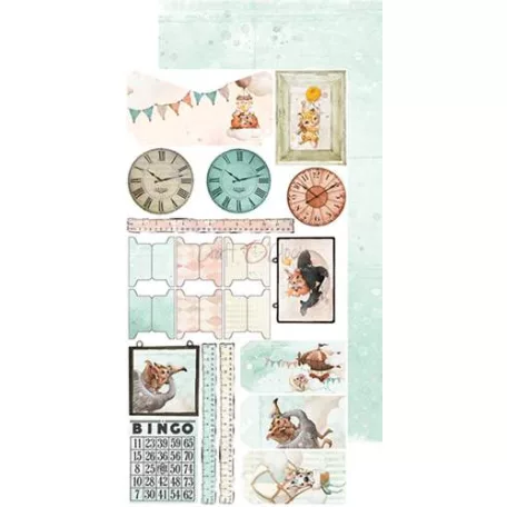 Junk Journal Set , My Sweet Treasure / Craft O'Clock Mixed Media (1 csomag)