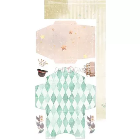 Junk Journal Set , My Sweet Treasure / Craft O'Clock Mixed Media (1 csomag)