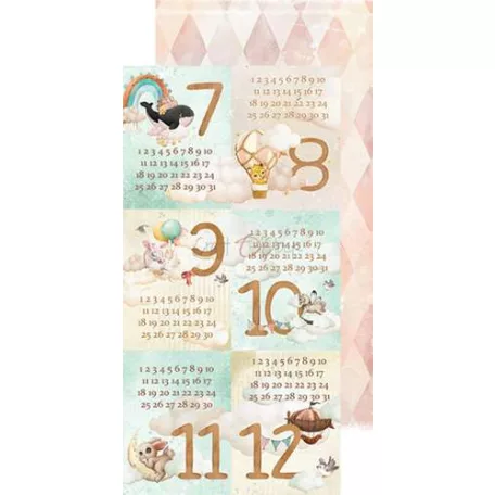 Junk Journal Set , My Sweet Treasure / Craft O'Clock Mixed Media (1 csomag)