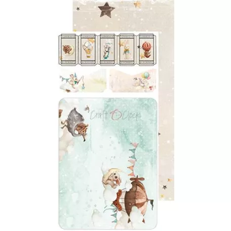 Junk Journal Set , My Sweet Treasure / Craft O'Clock Mixed Media (1 csomag)