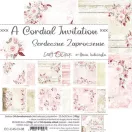 Papírkészlet 8" (20 cm), A Cordial Invitation / Craft O'Clock Paper Collection Set (1 csomag)