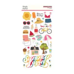   Chipboard 6"X12", Chipboard / Simple Stories Summer Lovin' (1 ív)