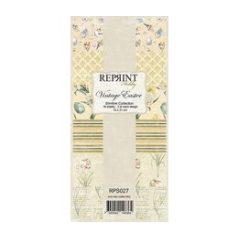   Papírkészlet 10x21 cm, Vintage Easter / Reprint Slimline Paper Pack (18 ív)