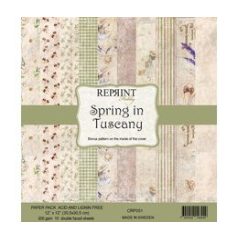   Papírkészlet 12" (30 cm), Spring in Tuscany / Reprint Paper Pack (10 ív)