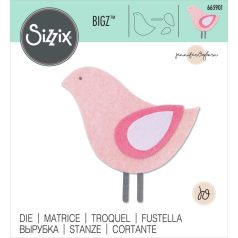 SIZZIX vágósablon - Scandinavian Bird - Bigz Die (1 db)