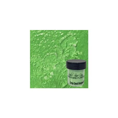 Domborítópor , Drop Dead Gorgeous Green / Lindy's Stamp Gang Embossing Powder (1 db)