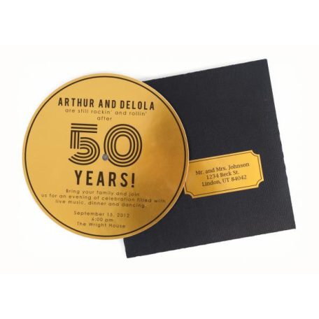 Nyomtatható arany fólia A4, Printable Gold Foil / Silhouette materials (8 ív)