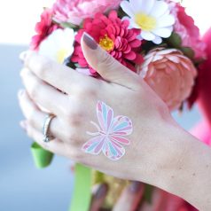   Nyomtatható tetováló matrica - fehér alapú A4, Tattoo Paper / Silhouette materials (2 ív)