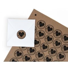   Nyomtatható, öntapadós kraft papír A4, Stickers Sampler Pack / Silhouette materials (8 ív)