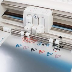   Nyomtatható ezüst fólia A4, Printable Silver Foil / Silhouette materials (8 ív)