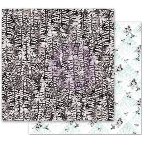 Birds of a Feather 12" (30 cm), Sweet Taste / Prima Marketing Flirty Fleur (1 ív)