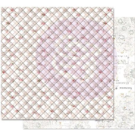 Scrapbook papír 12" (30 cm), Hidden Truth / Prima Marketing Lavender Frost (1 ív)