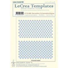 Stencil , Symmetrical designs / LeCrea Templates (1 db)