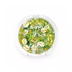   Flitter díszítőelem , Penny and Henny / Picket Fence Studios Sequin Mix (1 csomag)