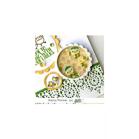 Flitter díszítőelem , Penny and Henny / Picket Fence Studios Sequin Mix (1 csomag)