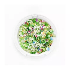   Flitter díszítőelem , Petals / Picket Fence Studios Sequin Mix (1 csomag)