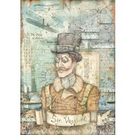   Rizspapír A4, Sir Vagabond Aviator image / Stamperia Rice Paper (1 ív)