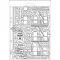 Textúra alap A5, Sir Vagabond New York windows / Stamperia Soft Mould (1 db)
