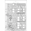 Textúra alap A5, Sir Vagabond New York windows / Stamperia Soft Mould (1 db)