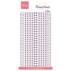   Díszítő pötty , Rhinestones - Lilac / Marianne Design Enamel dots (1 csomag)