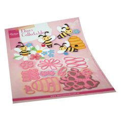   Vágósablon, Eline's Bees / Marianne Design Collectable (1 db)