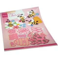   Marianne Design Vágósablon - Eline's Bees - Collectables Dies (1 csomag)