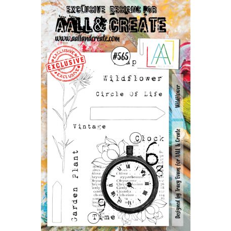 Szilikonbélyegző , Wildflower / AALL Stamp (1 db)