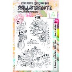   Szilikonbélyegző , Filaments & Feathers / AALL Stamp (1 db)