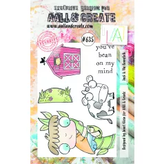   Szilikonbélyegző , Jack & The Beanstalk / AALL Stamp (1 db)