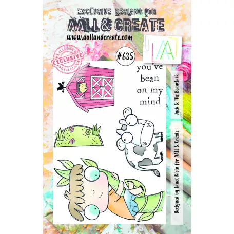 Szilikonbélyegző , Jack & The Beanstalk / AALL Stamp (1 db)