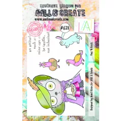 Szilikonbélyegző , Puss In Boots / AALL Stamp (1 db)