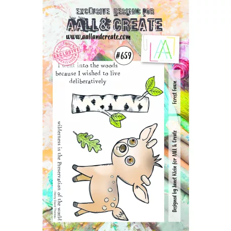 Szilikonbélyegző , Forest Fawn / AALL Stamp (1 db)