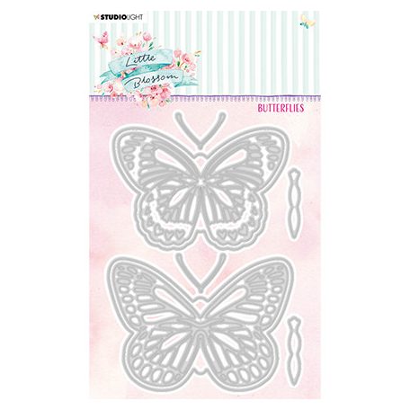 Vágósablon , Butterflies Little Blossom nr.195 / SL Cutting Die (1 csomag)