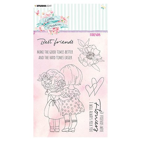 Szilikonbélyegző , Friends Little Blossom nr.194 / SL Clear Stamp (1 csomag)