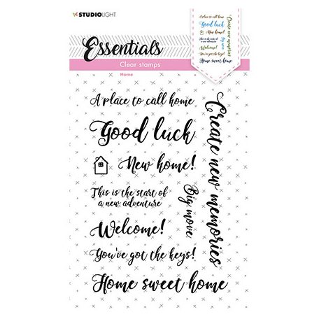 Szilikonbélyegző , Sentiments/Wishes - Home Essentials nr.180 / SL Clear Stamp (1 csomag)
