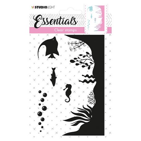 Szilikonbélyegző , Silhouette aquarium Essentials nr.233 / SL Clear Stamp (1 csomag)