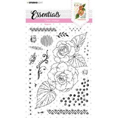   Szilikonbélyegző , Begonia Essentials nr.155 / SL Clear Stamp (1 csomag)