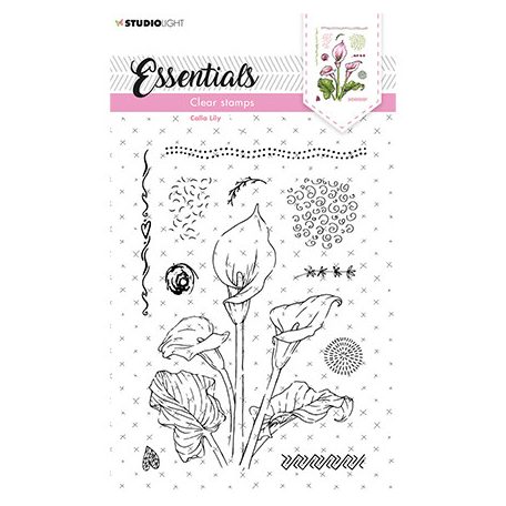 Szilikonbélyegző , Calla Lily Essentials nr.156 / SL Clear Stamp (1 csomag)