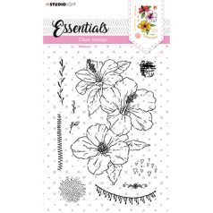   Szilikonbélyegző , Hibiscus Essentials nr.157 / SL Clear Stamp (1 csomag)