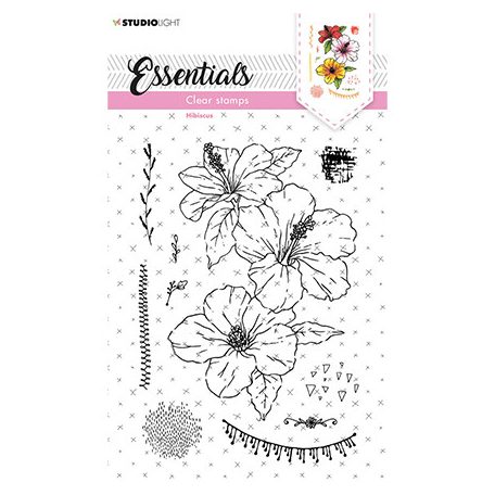 Szilikonbélyegző , Hibiscus Essentials nr.157 / SL Clear Stamp (1 csomag)