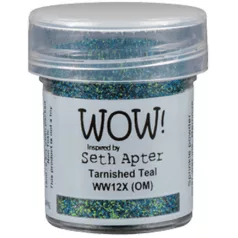   Domborítópor , Tarnished Teal Mixed Media Emb.Powder/ WoW! Embossing Powder (1 db)