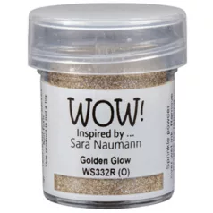   Domborítópor , Golden Glow Embossing Glitters/ WoW! Embossing Powder (1 db)