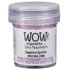   Domborítópor , Sapphire Sparkle Embossing Glitters/ WoW! Embossing Powder (1 db)