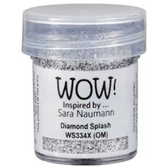   Domborítópor , Diamond Splash Embossing Glitters/ WoW! Embossing Powder (1 db)